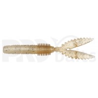 Megabass BABY BUMPEE WORM, 3 3/4", цвет BSrp- Bone Shrimp